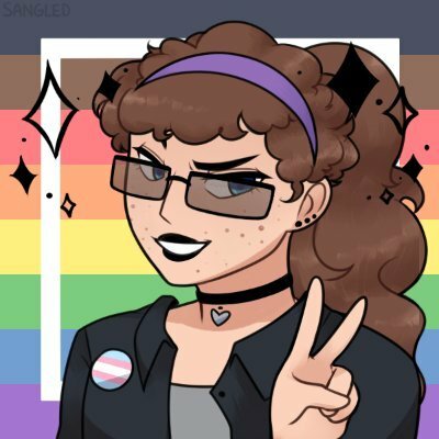 Non-Binary/pans Pfp  Lgbt pride art, Character creator, Character maker