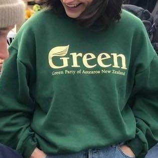 the vintage green sweatshirt