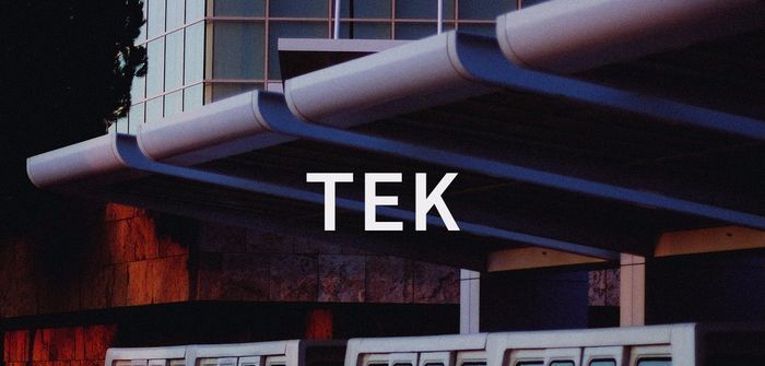 Mastodon banner for @tek