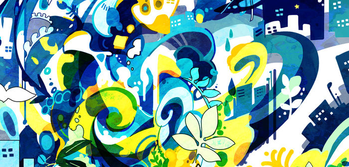 Mastodon banner for @Kaleidoscope