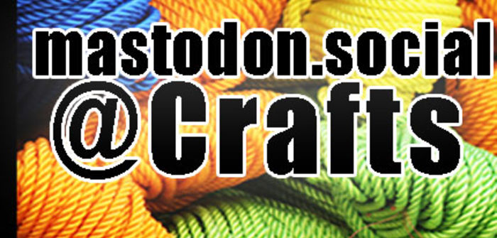 Mastodon banner for @crafts