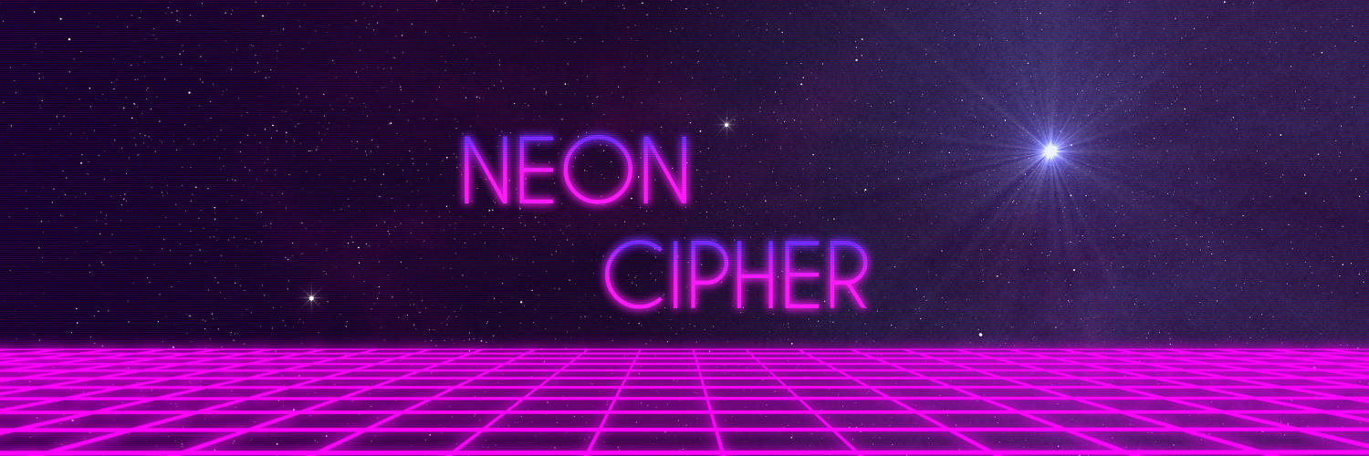 neoncipher's profile header