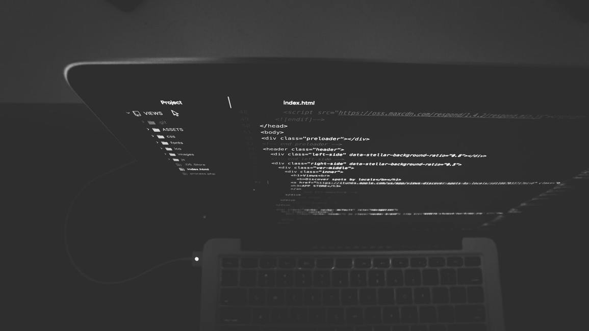 Mastodon banner for @coding