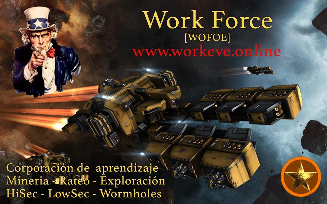 Mastodon banner for @WorkForce