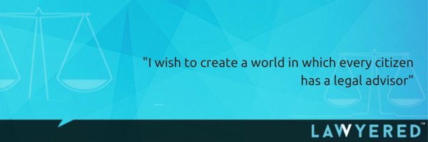 Mastodon banner for @lawyered