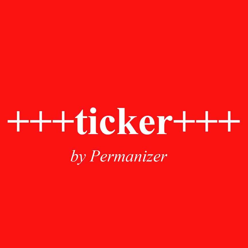 Mastodon banner for @ticker