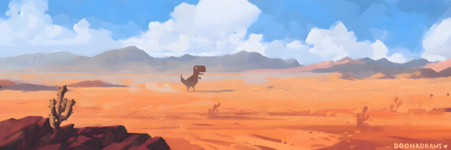 Mastodon banner for @doesnt