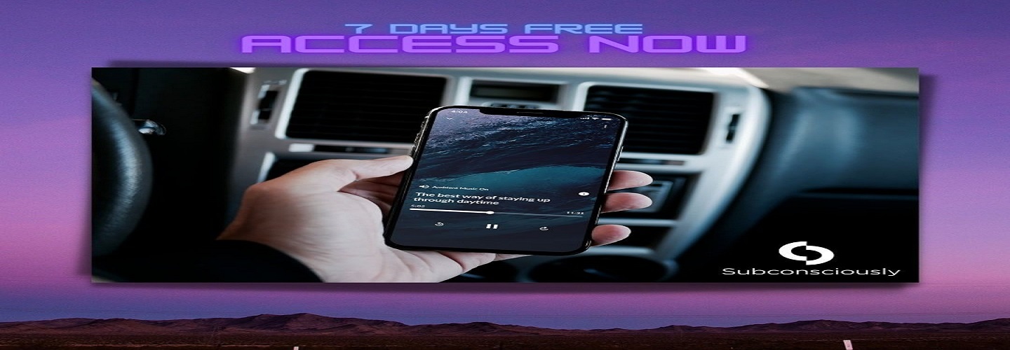 Mastodon banner for @subconsciously
