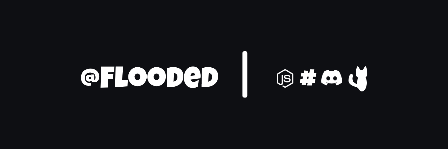 Mastodon banner for @flooded