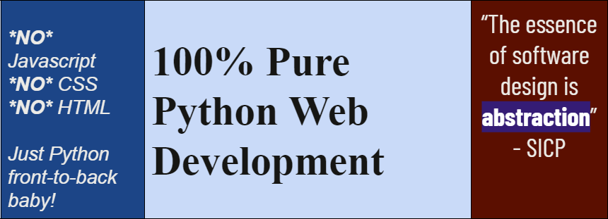 Pure Python Web App Frameworks (@purepython@mastodon.social) - Mastodon