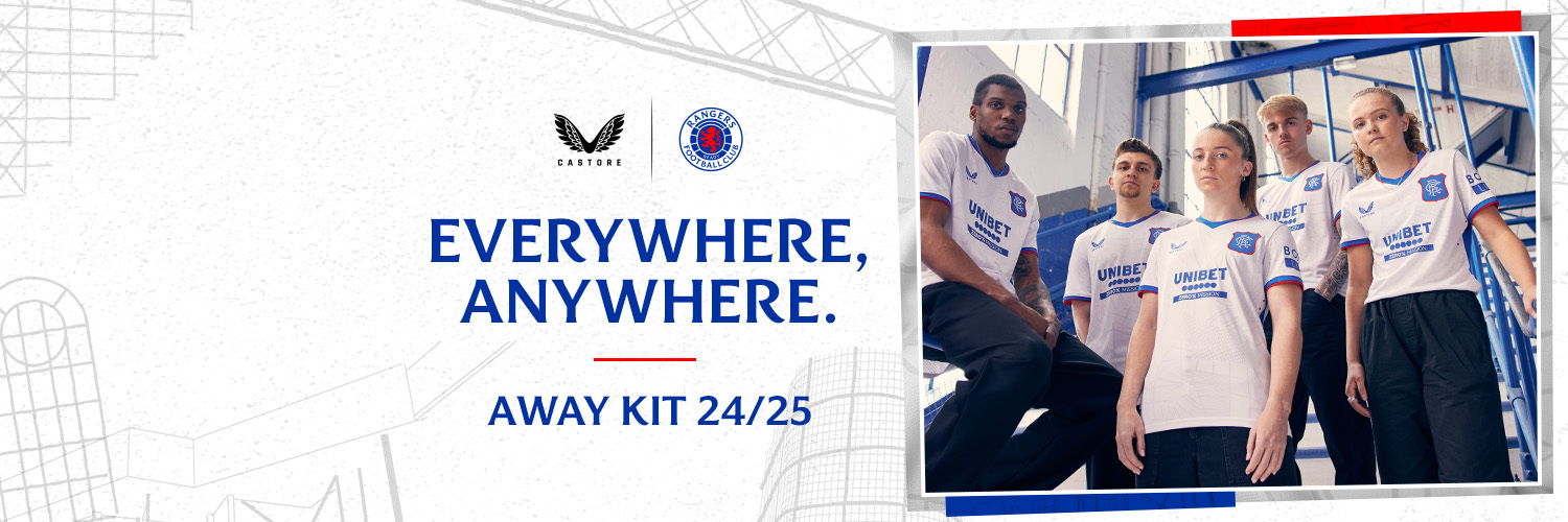 Mastodon banner for @RangersFC