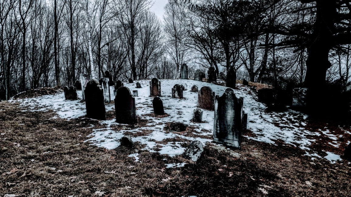 Mastodon banner for @cemeteries