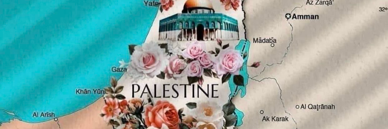 Mastodon banner for @Palestinian