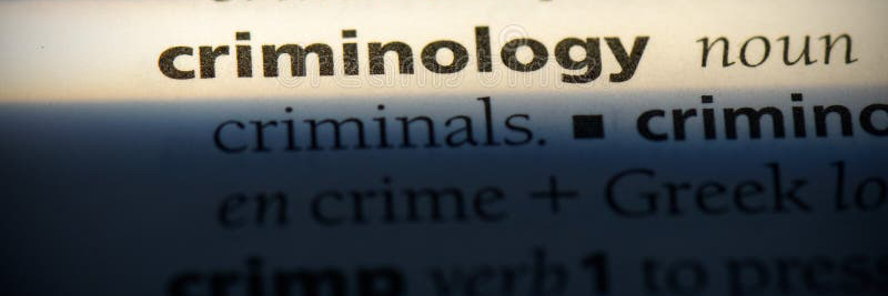 Mastodon banner for @Criminology