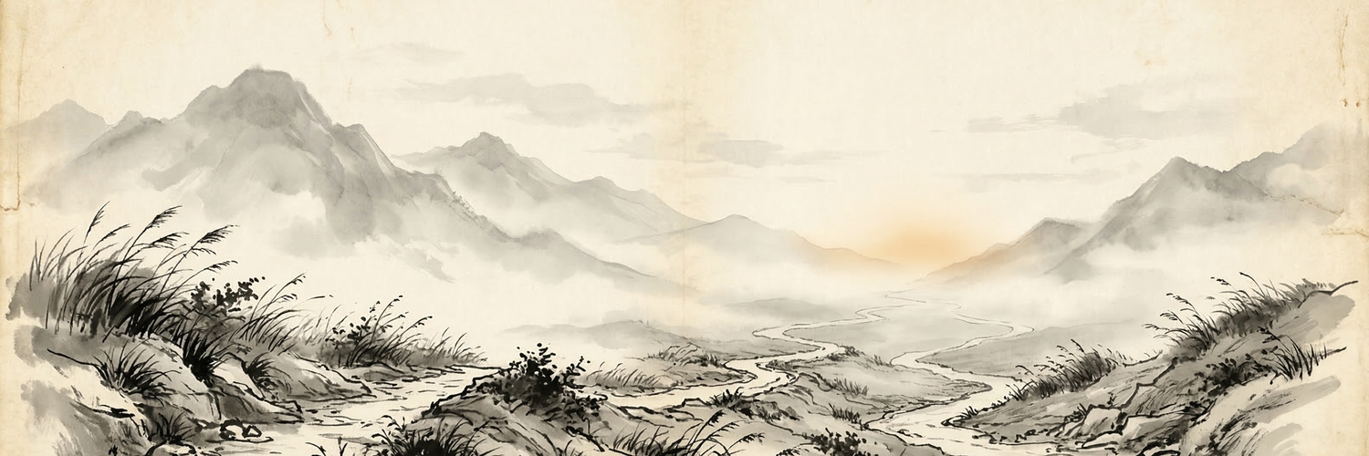 Mastodon banner for @pilgrimage