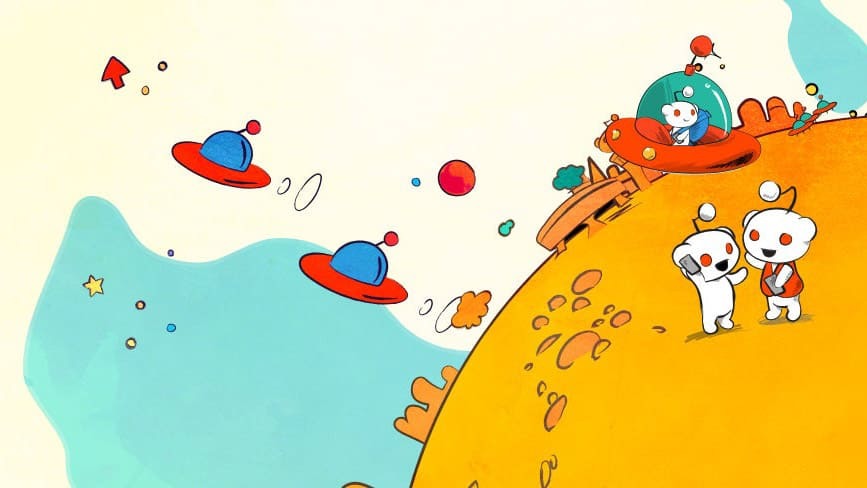 reddit's profile header