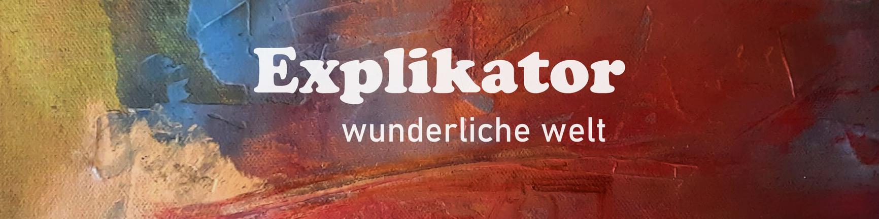 explikator's profile header