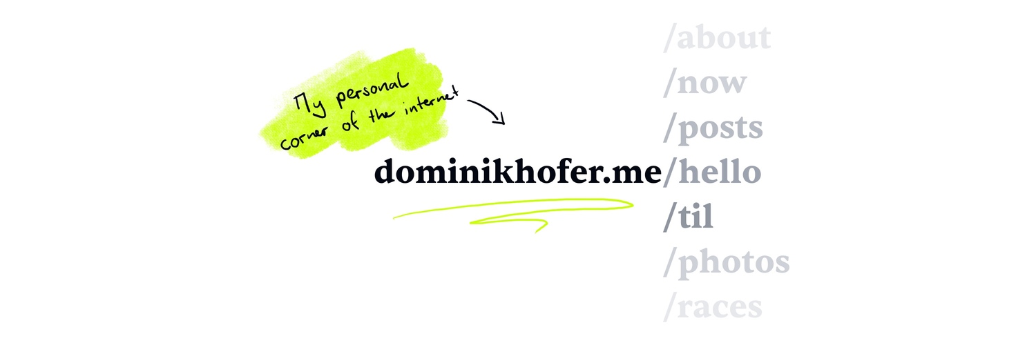 dominik's profile header