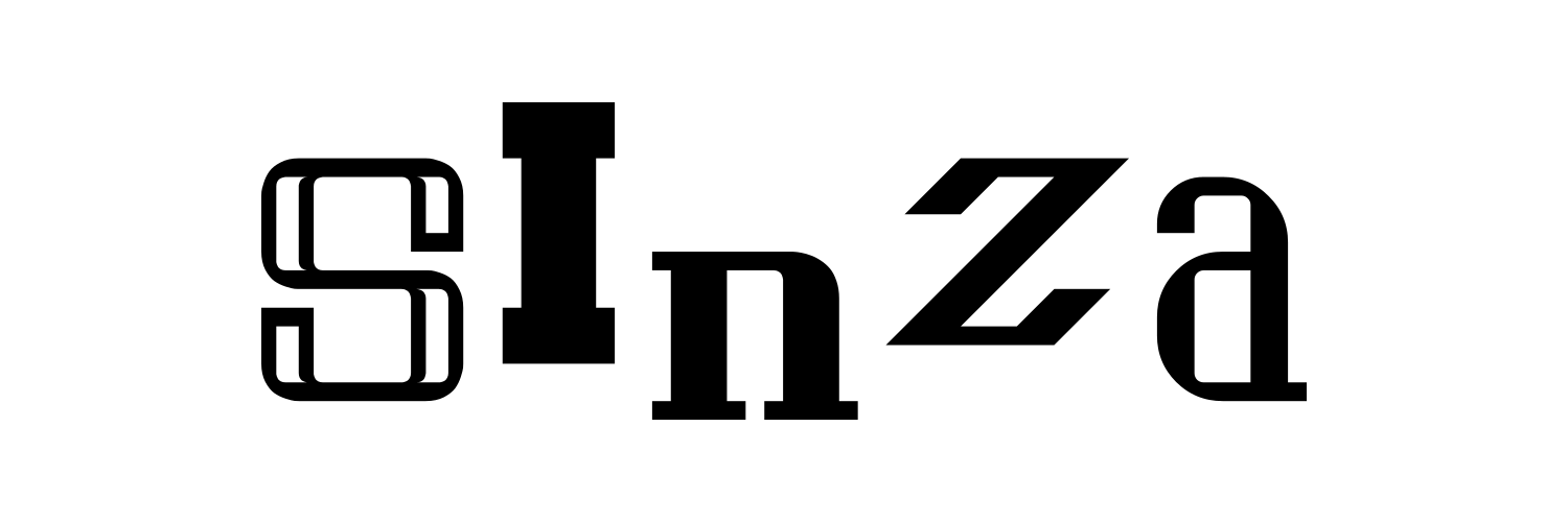 sinza's profile header