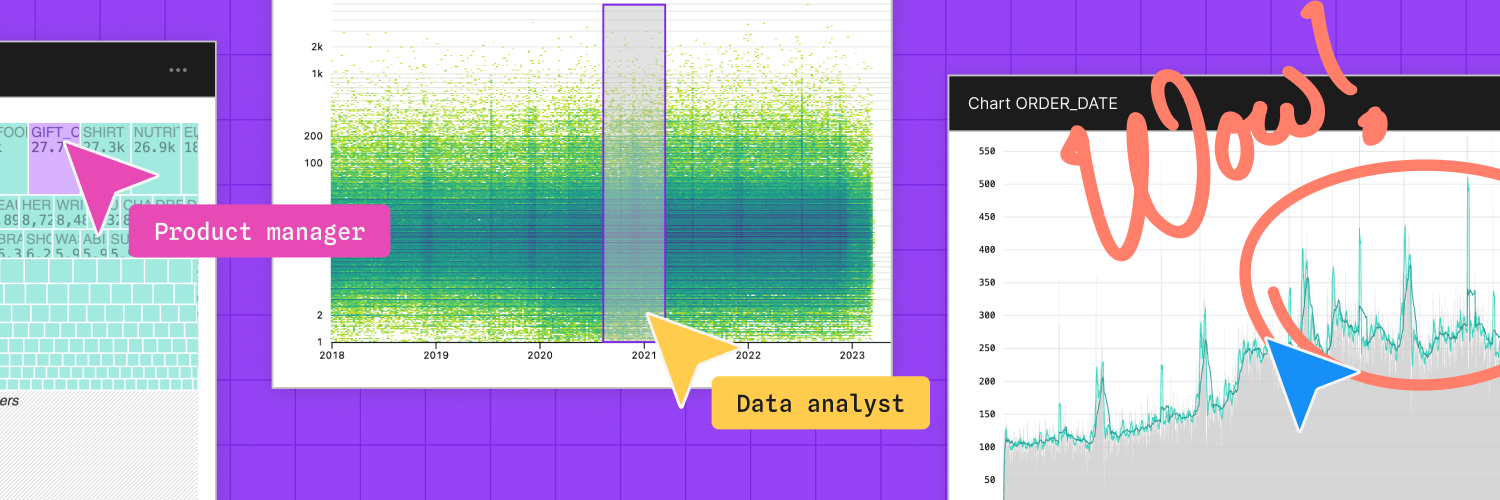observablehq's profile header