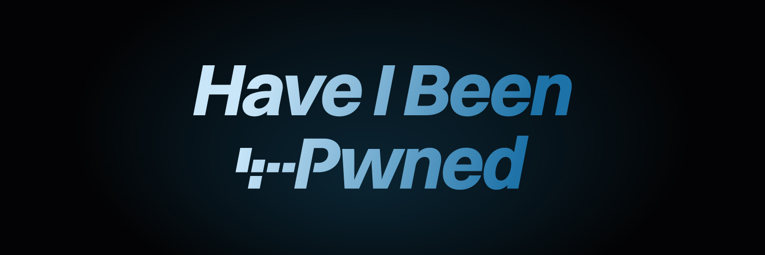 haveibeenpwned's profile header