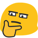 blobthinkingglare