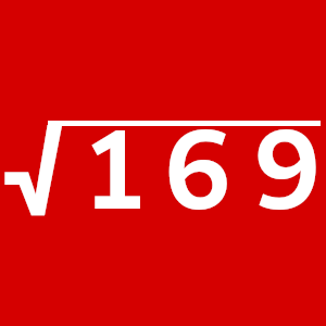 :sqrt169: