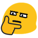 blobthinkingglare