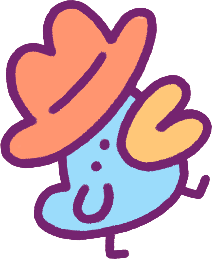 :hatbird: