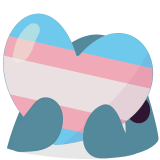 BlahajHuggingTransHeart