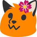 blobfoxflowerhair