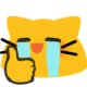 blobcatmeltthumbsuptears
