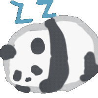 :panda_sleeping: