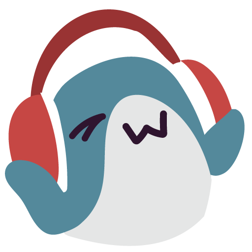 Blobhaj_Headphones