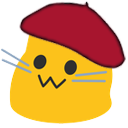 :BlobCatBeretRed: