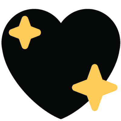 blackSparkleHeart