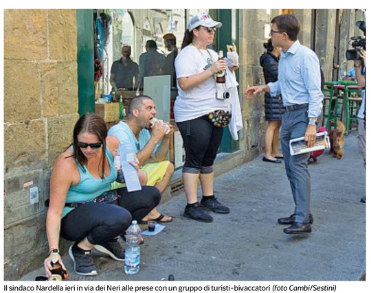 Nardella EROE che combatte il male e le mani unte. IMMENSO.