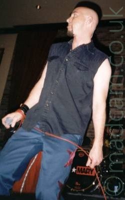 singer standing at the front