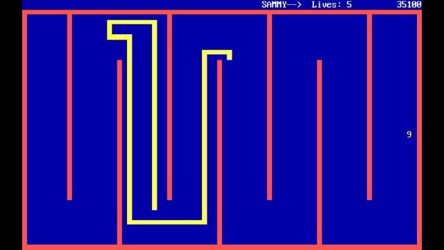 nibbles.bas 1990 basic videogame