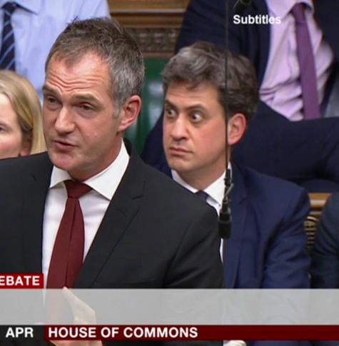 Ed Milliband looking right