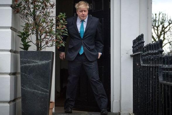 The Boris Johnson power pose