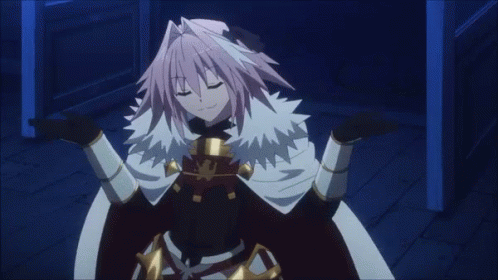 astolfo shrugging