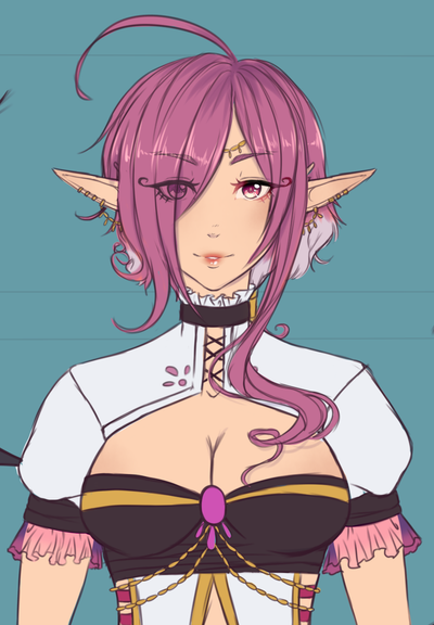 close up Aria