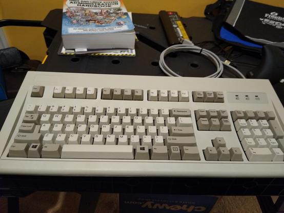 New Unicomp Model M, hot off the August 2019 presses