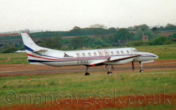 Air Corbiere SA227AC at Coventry Airport, 8th May 1993.