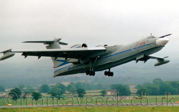 Russian Air Force Be42 Albatross at Woodford Air Show, 1993.