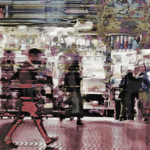 #LaRambla #BarriGòtic #ElRaval #Barcelona #Catalunya #España #Europe.

#Desaturated image made with a #LGK10 #Smartphone + #Krita with #GMIC filters.

#MastoArt CC BY-NC-ND 4.0
