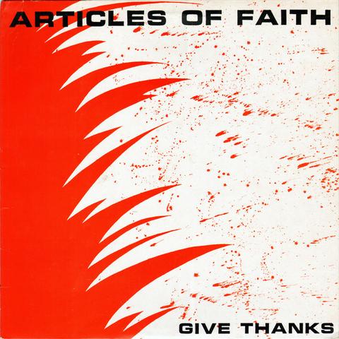 Cover of the "Give thanks" album by Articlea of Faith