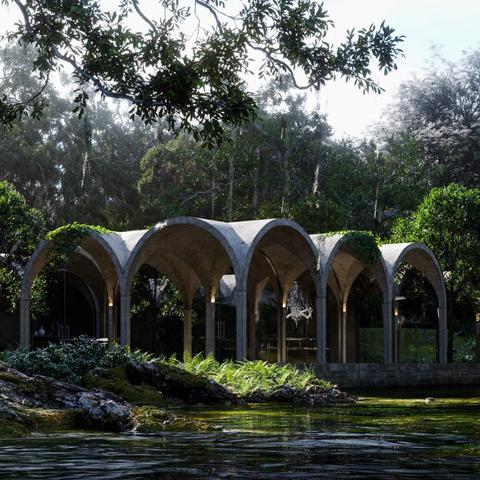 House of Four Gardens by Marc Thorpe
