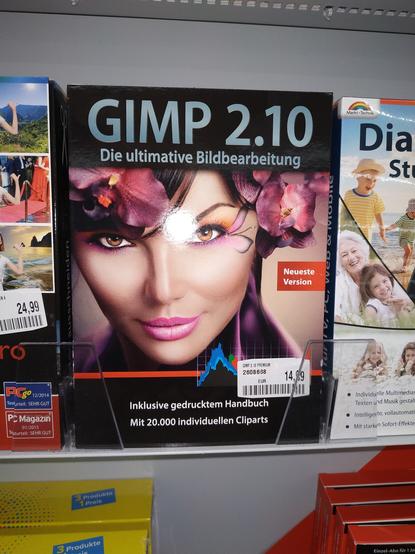 A packaged version of GIMP for 14,99€